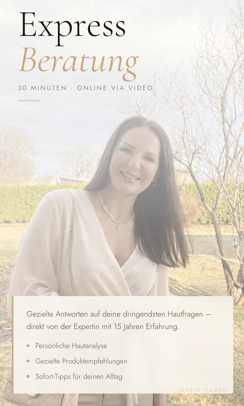 Online-Hautberatung – Express (30 Minuten)