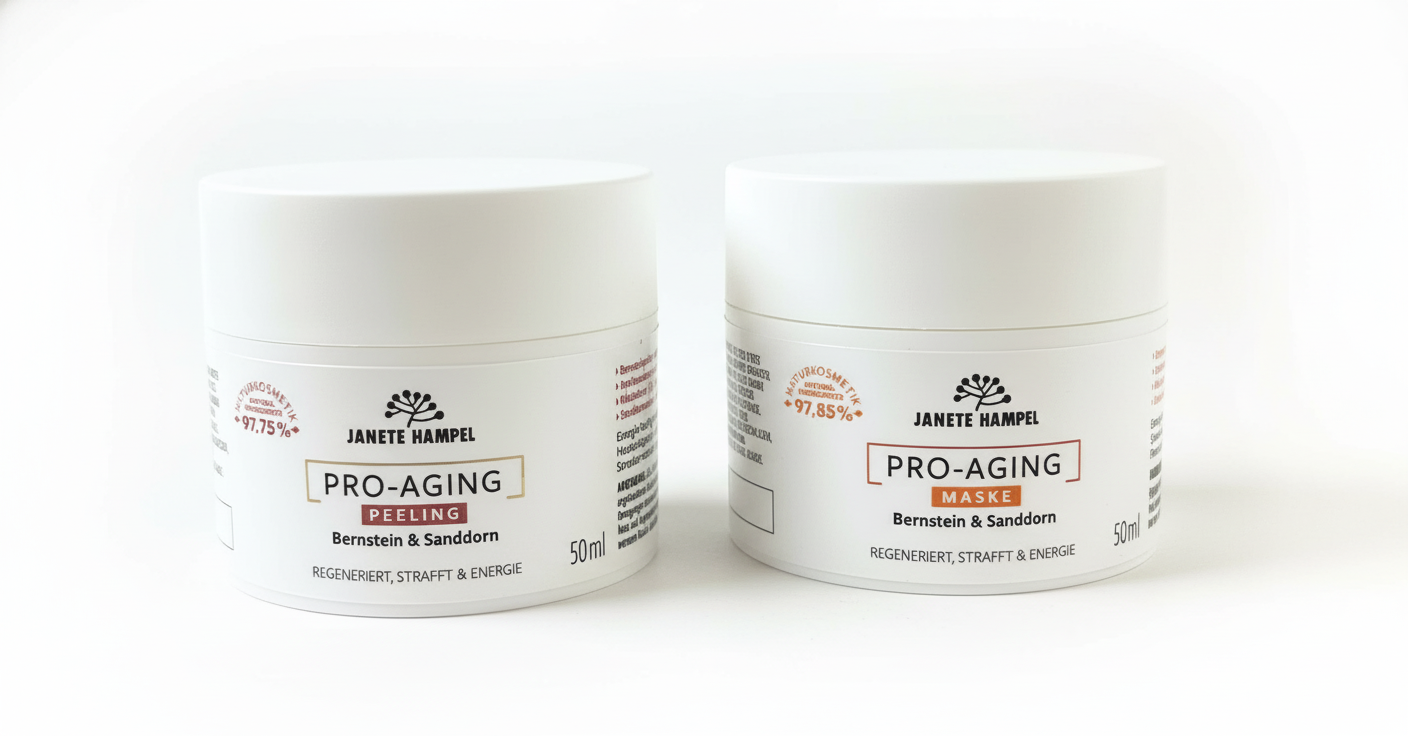 PRO-AGING SET % – MASKE & PEELING
Bernstein & Sanddorn