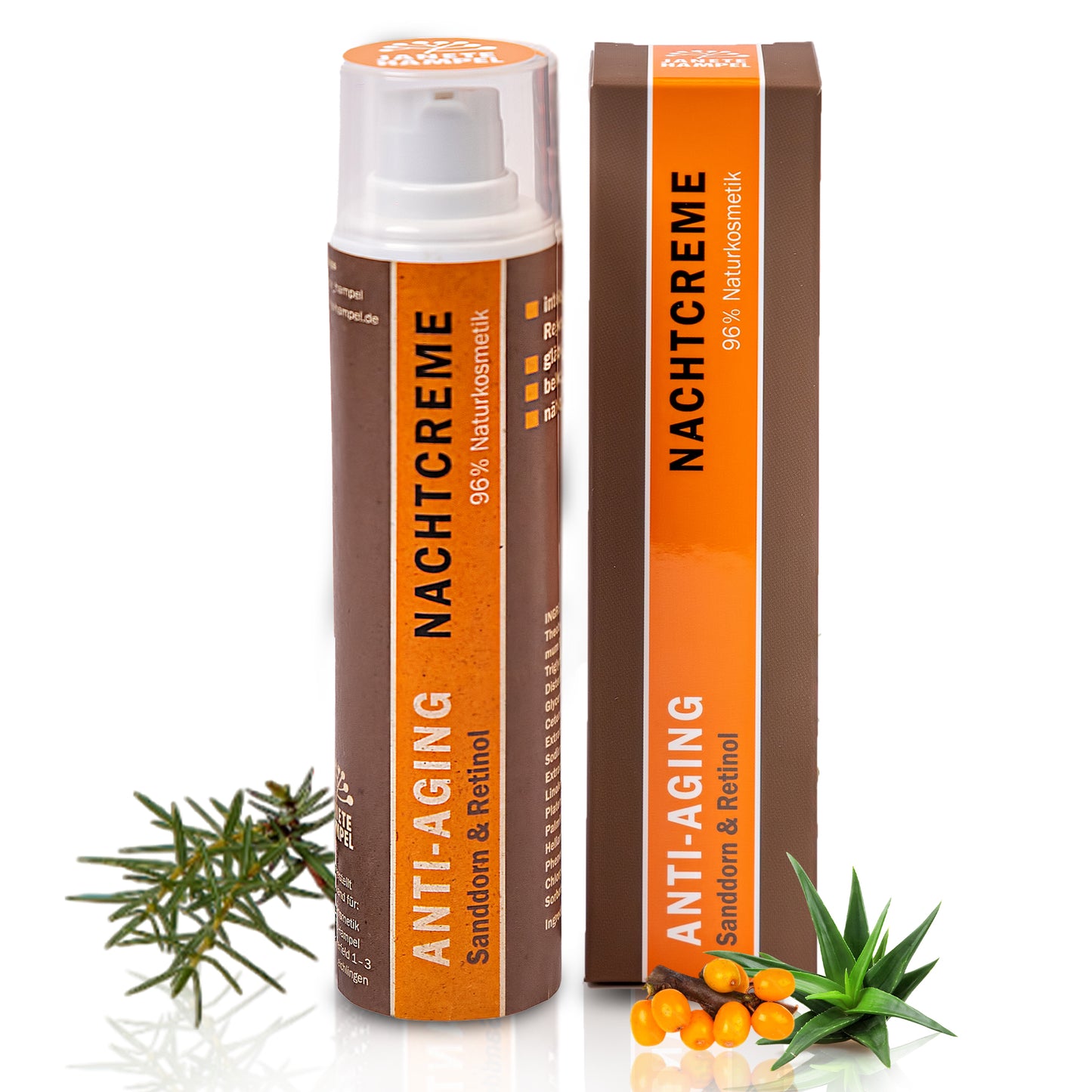 Anti-Aging Nachtcreme - Sanddorn & Retinol
