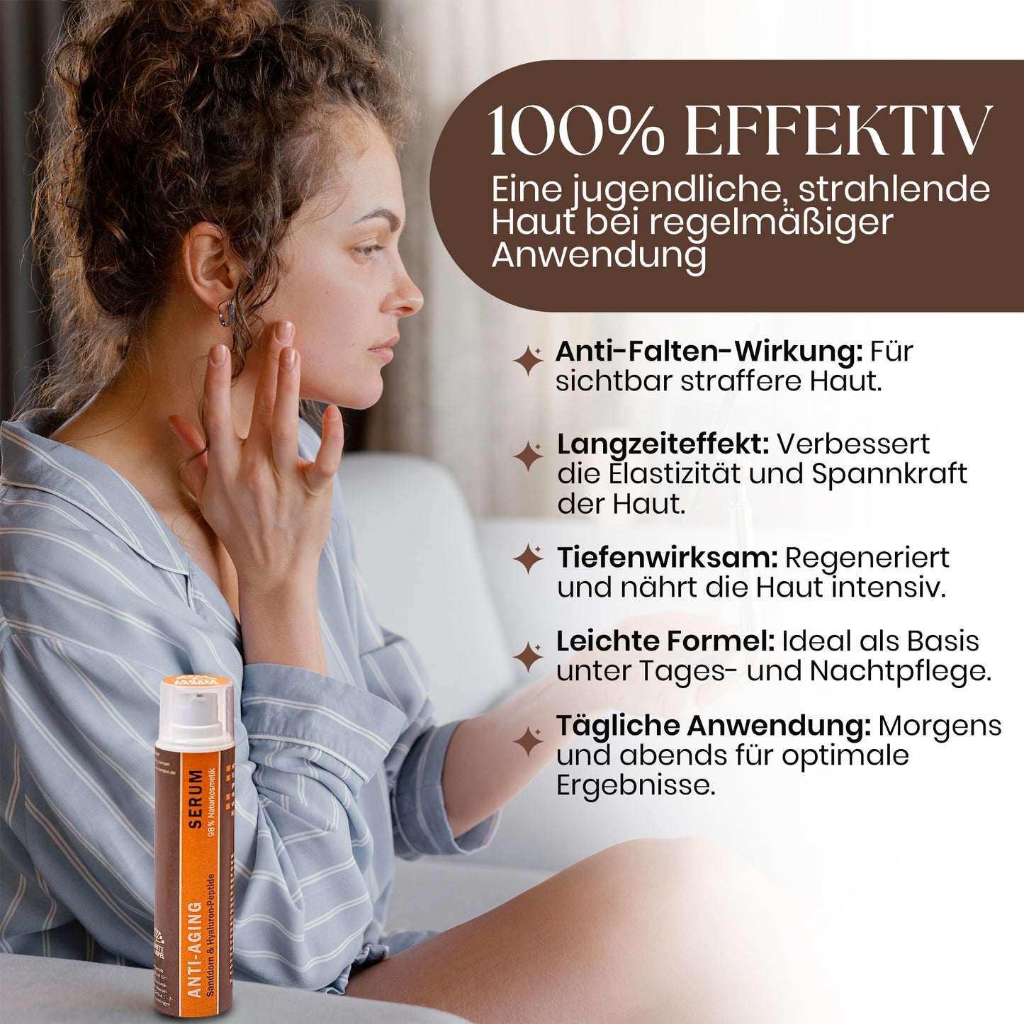 Anti-Aging Serum - Sanddorn & Hyaluron-Peptide