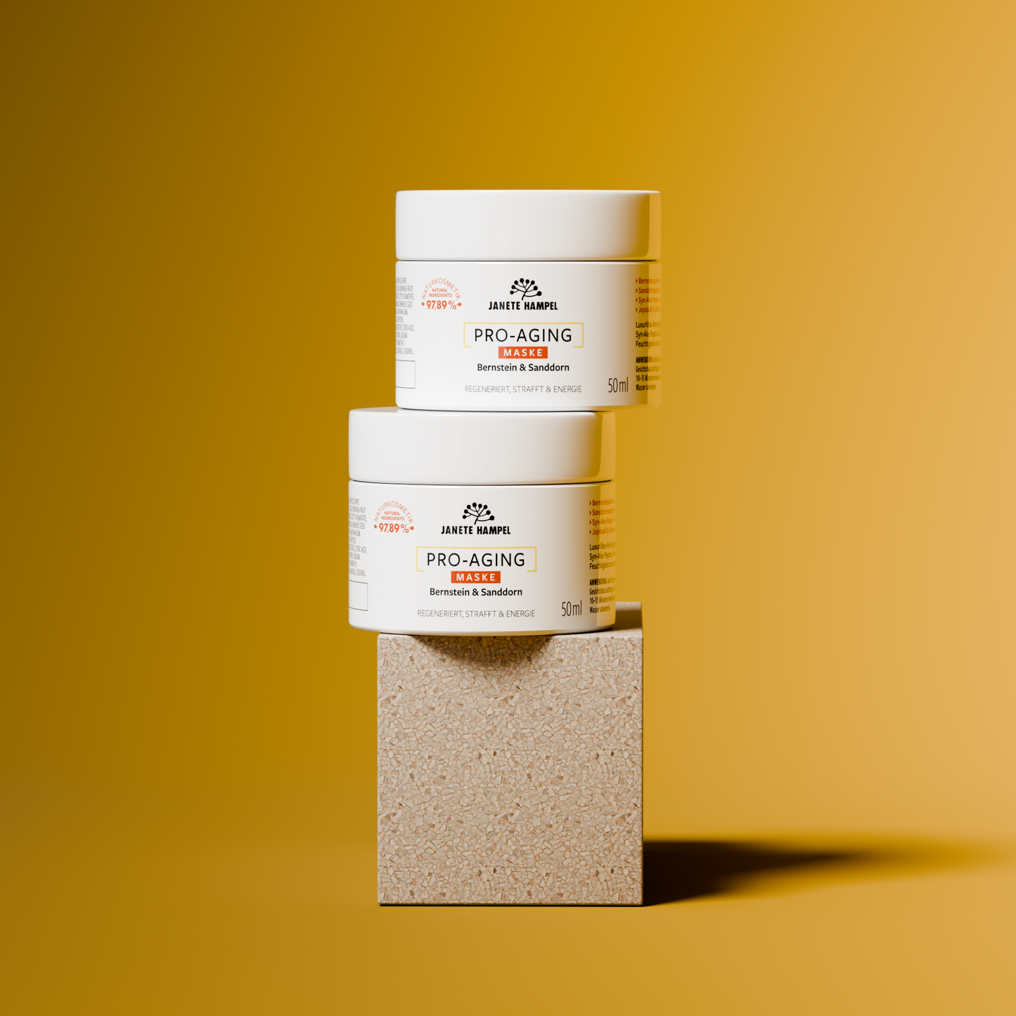 Pro-Aging Maske Bernstein & Sanddorn