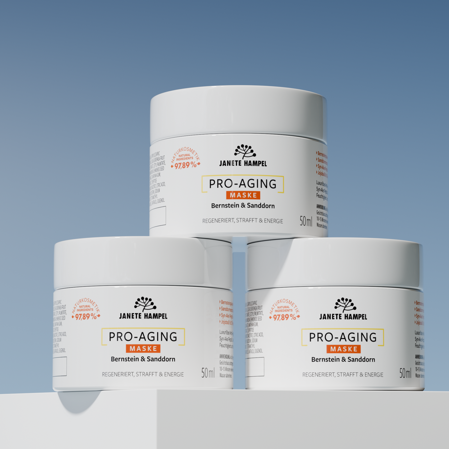 Pro-Aging Maske Bernstein & Sanddorn