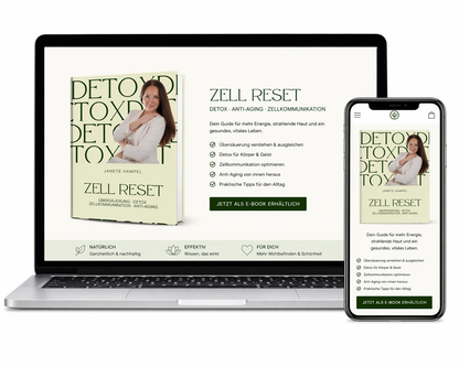 ZELL RESET – Das Buch das deinen Körper 
von innen neu startet