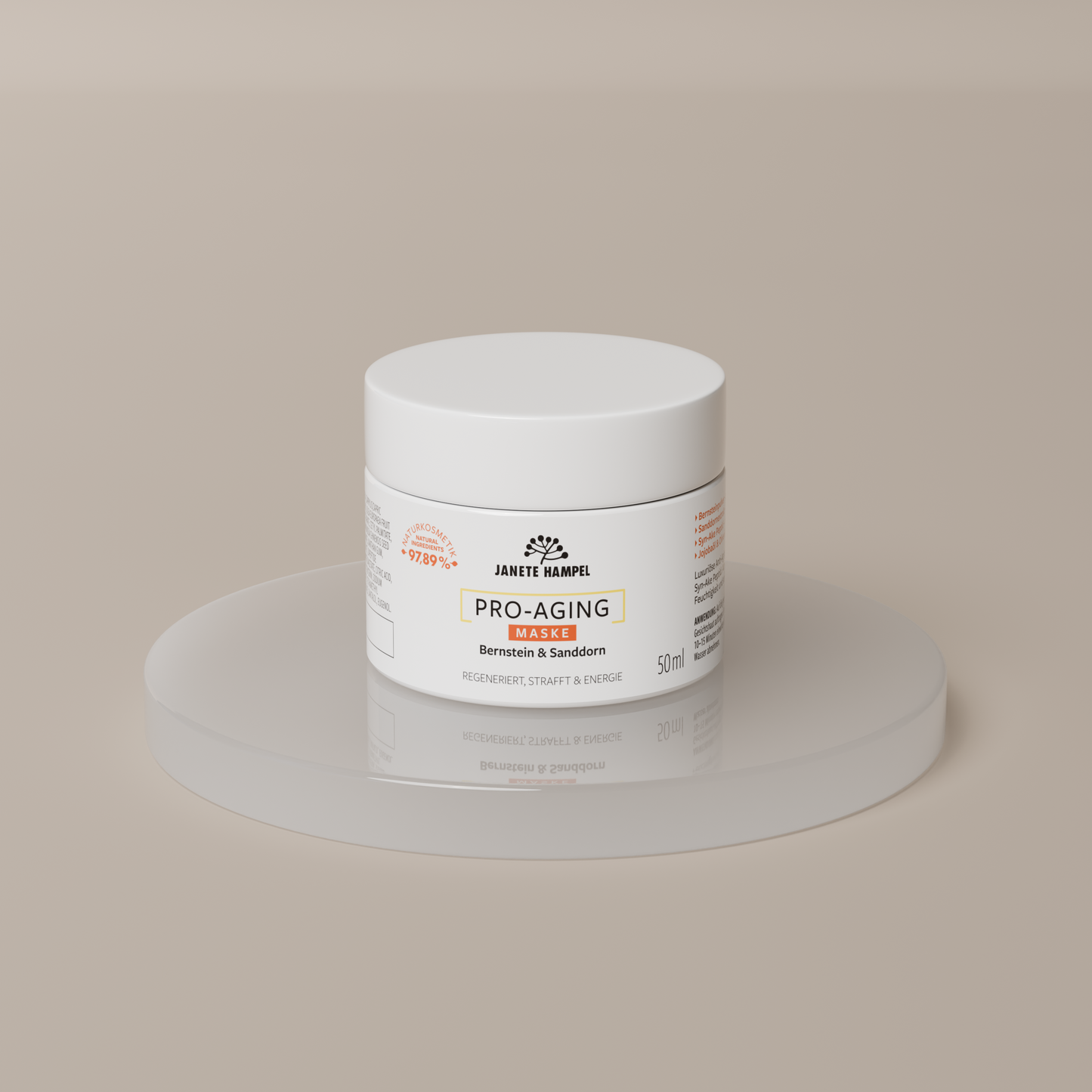 Pro-Aging Maske Bernstein & Sanddorn